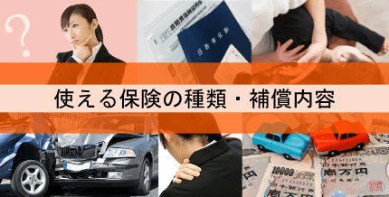 保険の種類・補償内容