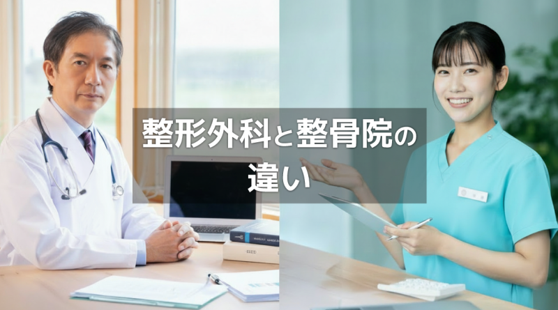 整形外科と整骨院の違い